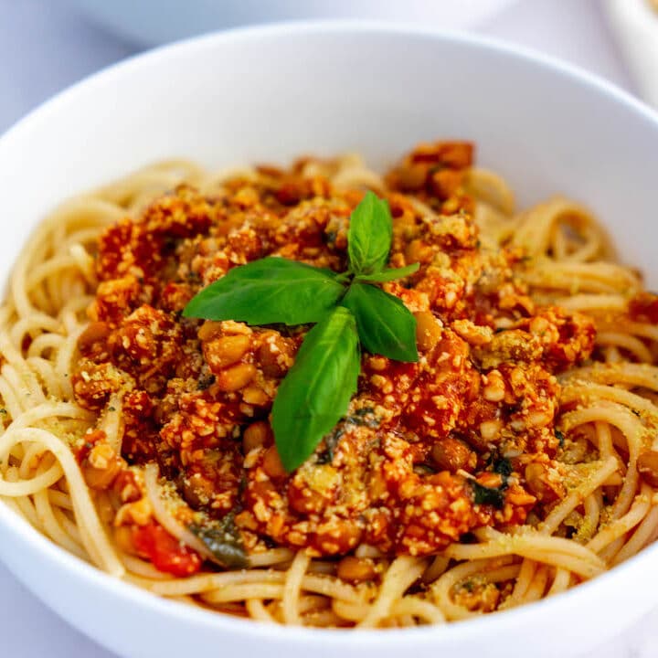 Vegan Spaghetti. The BEST low FODMAP Dinner - Simple Green Soul
