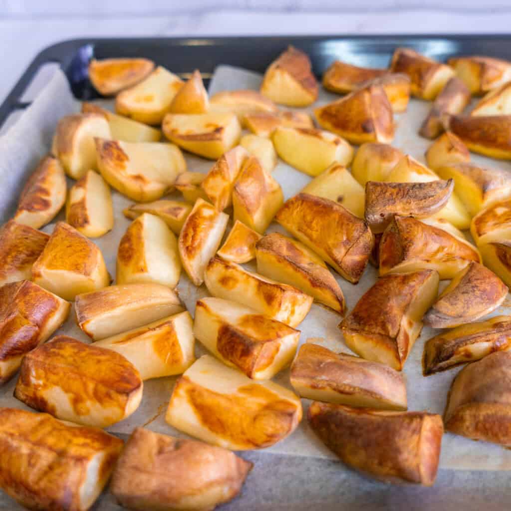 smashed baked potatoes