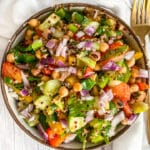 middle eastern bean salad