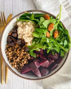 vegan beet salad