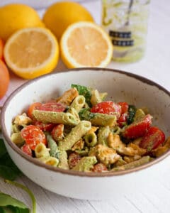 vegan pesto pasta