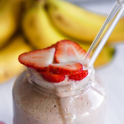 banana strawberry smoothie healthy