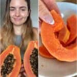 how to eat a papaya