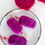 dragon fruit popsicles