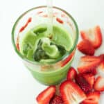 strawberry matcha latte recipe