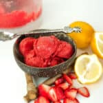 strawberry sorbet recipe