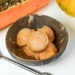 papaya sorbet