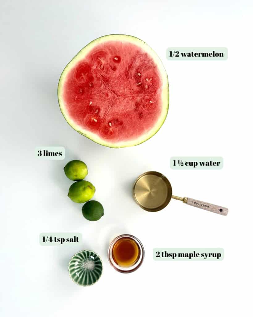 watermelon slushie ingredients