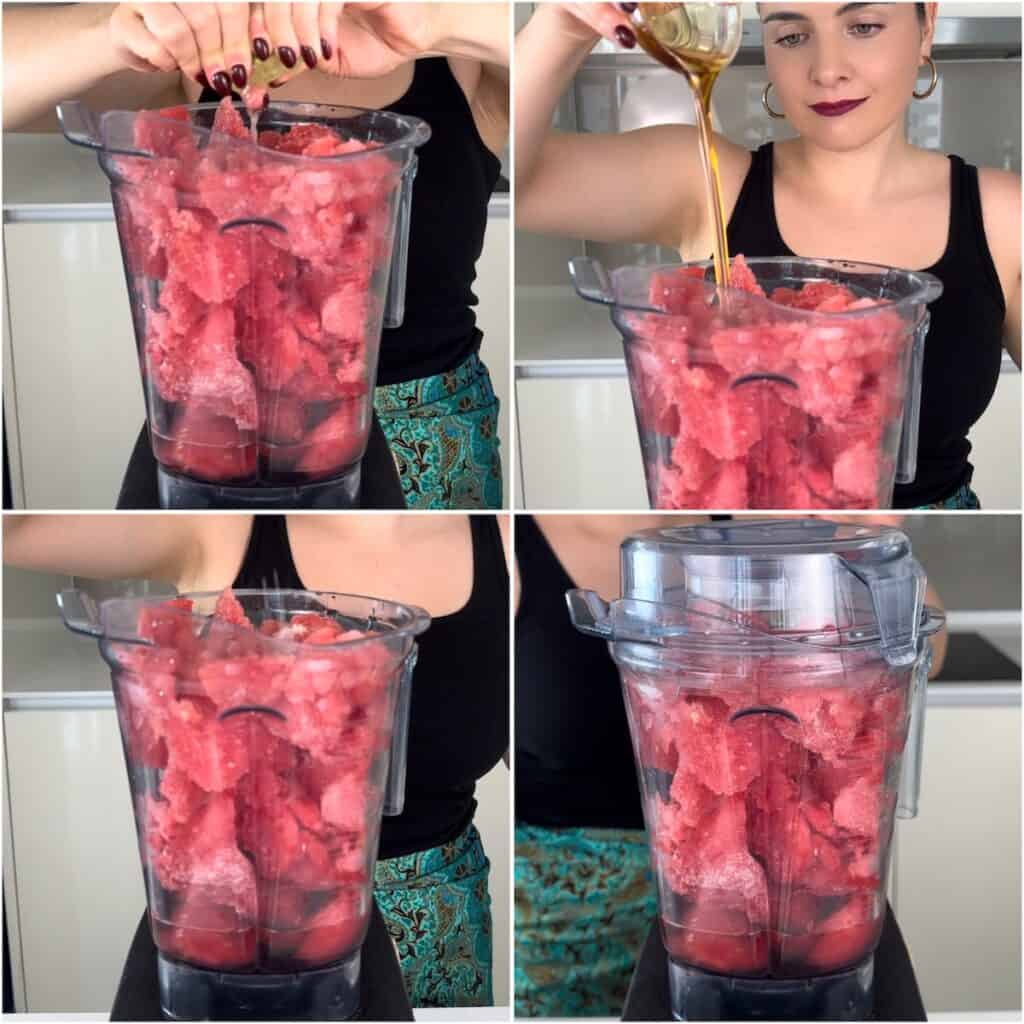 watermelon slushie