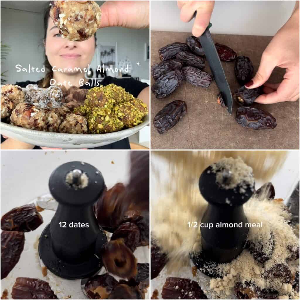 almond date balls