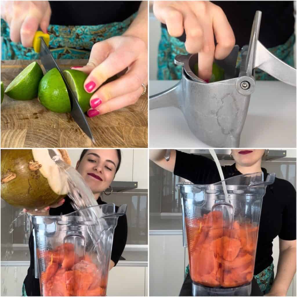 papaya juice recipe